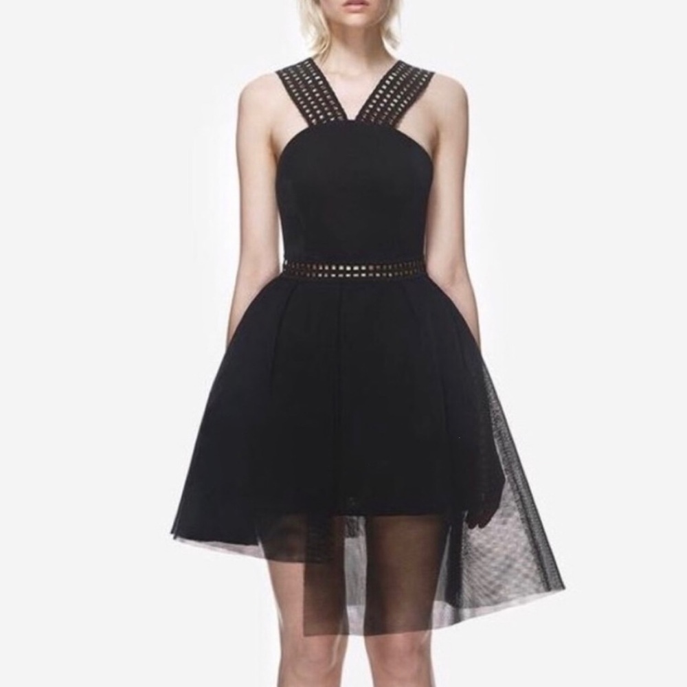 Self-portrait mesh dress US2